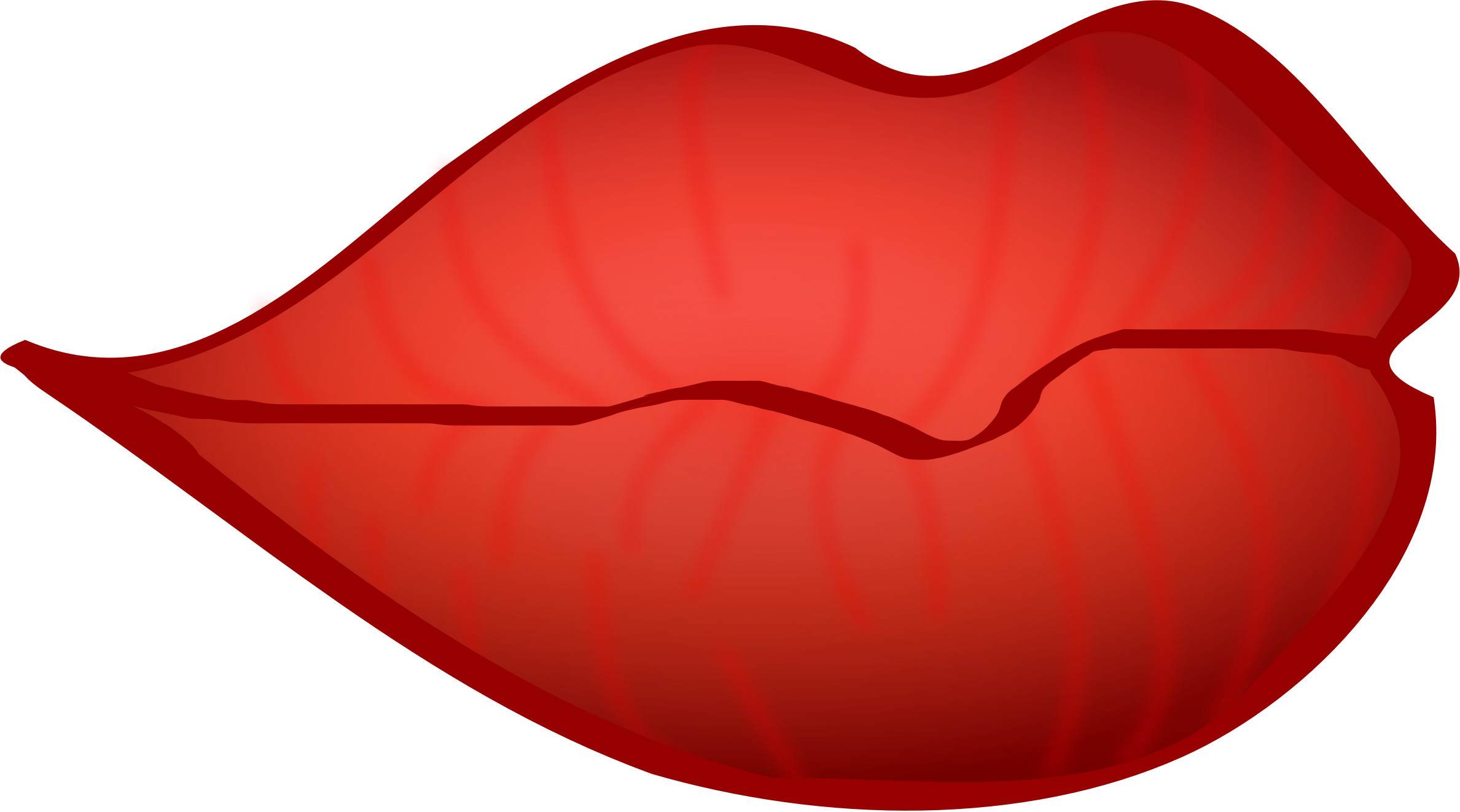 2377x1322 Red Lips Background Pictures)