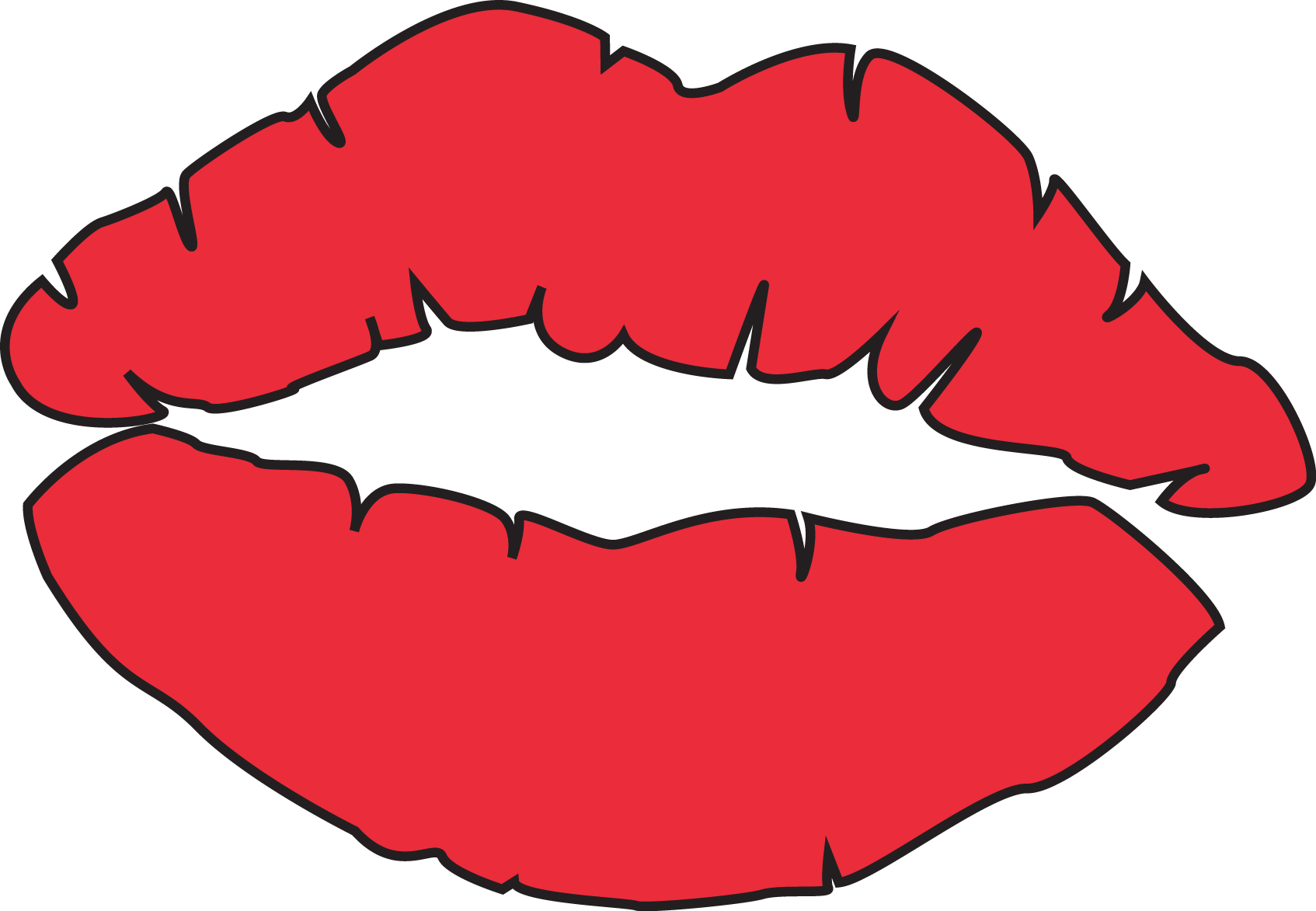 1694x1173 Free Red Lips Clipart Clipart Image