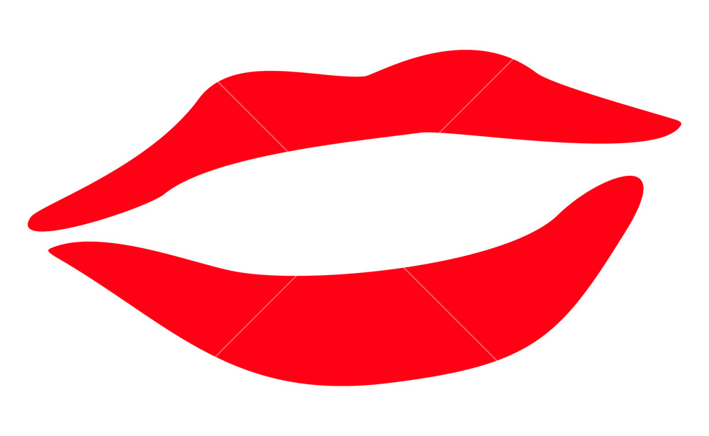 1000x615 Red Lips With Lipstick Isolated Over Transparent Background Png
