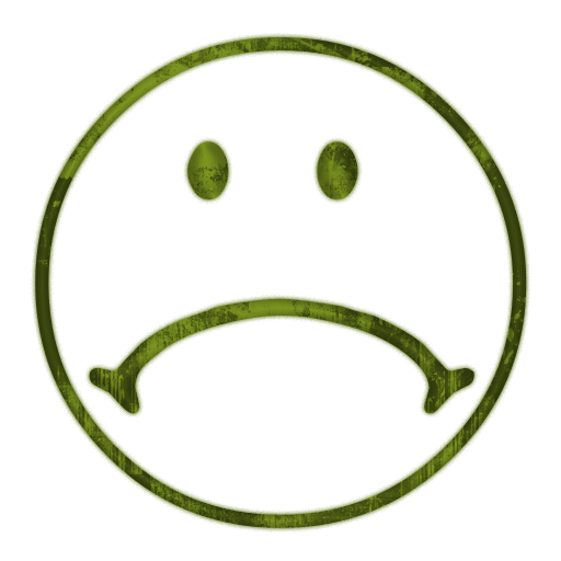 512x512 Clipart Of Sad Faces