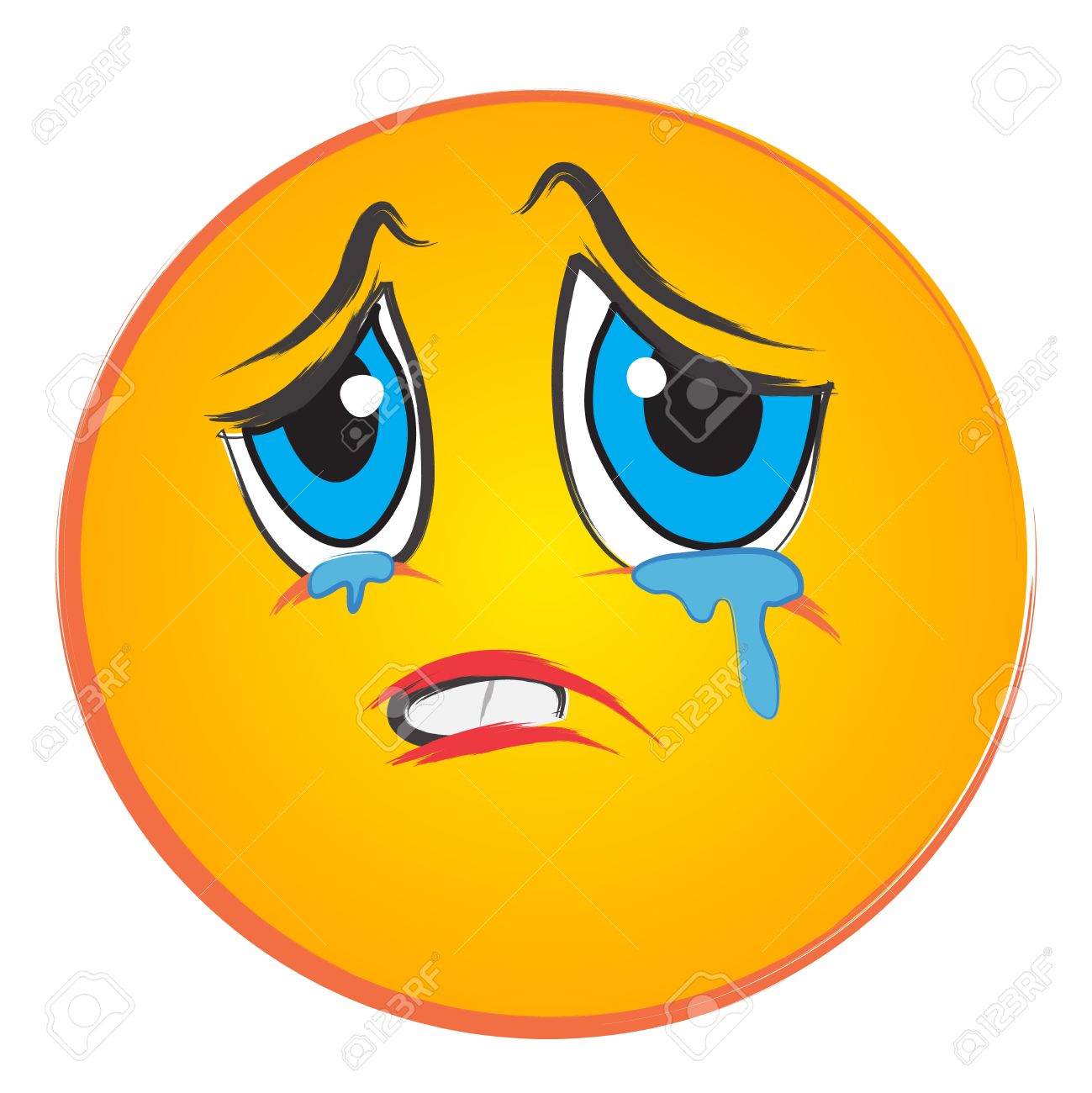 1299x1300 Free Sad Face Clipart