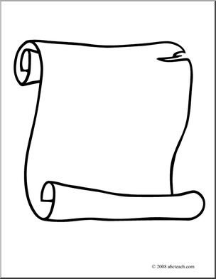 304x392 Free Scroll Clip Art Pictures