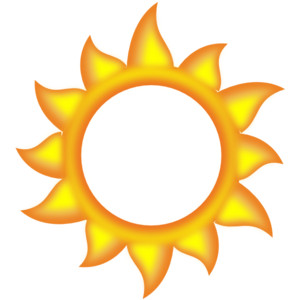 300x300 Cartoon Sunshine Clipart