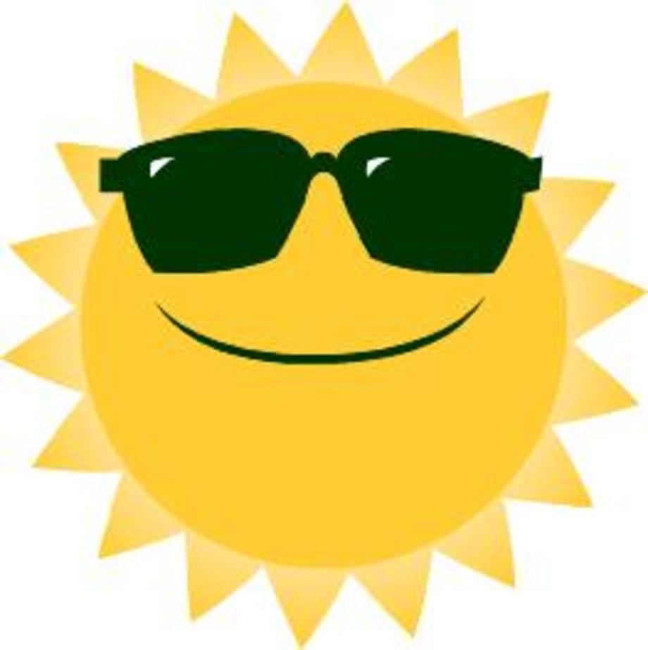 920x924 Sunshine Cool Sun Clip Art Free Clipart Images