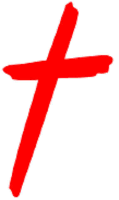 380x640 Red Christian Cross Clipart