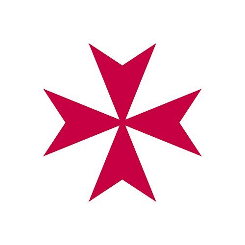 500x500 Red Cross Stickers