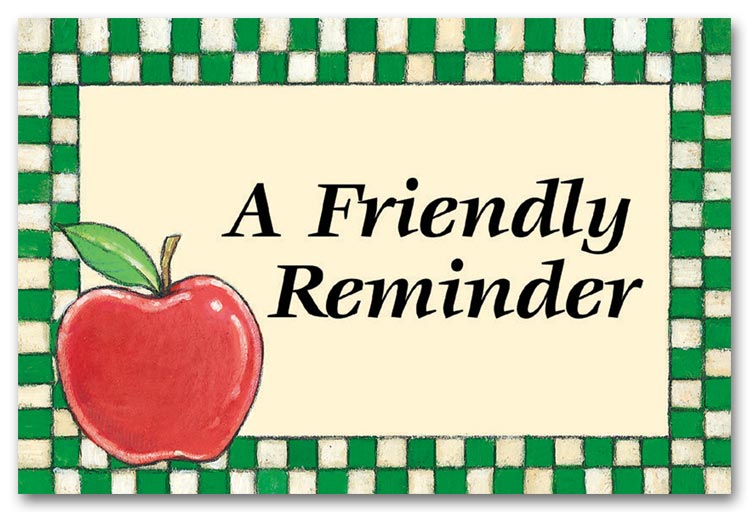 749x512 Gentle Reminder Clipart Clipartfest 3