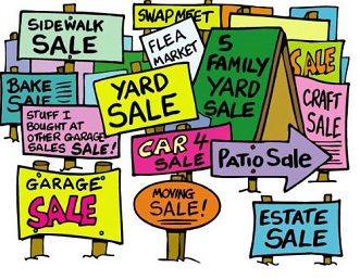 331x258 Yard Sale Clipart