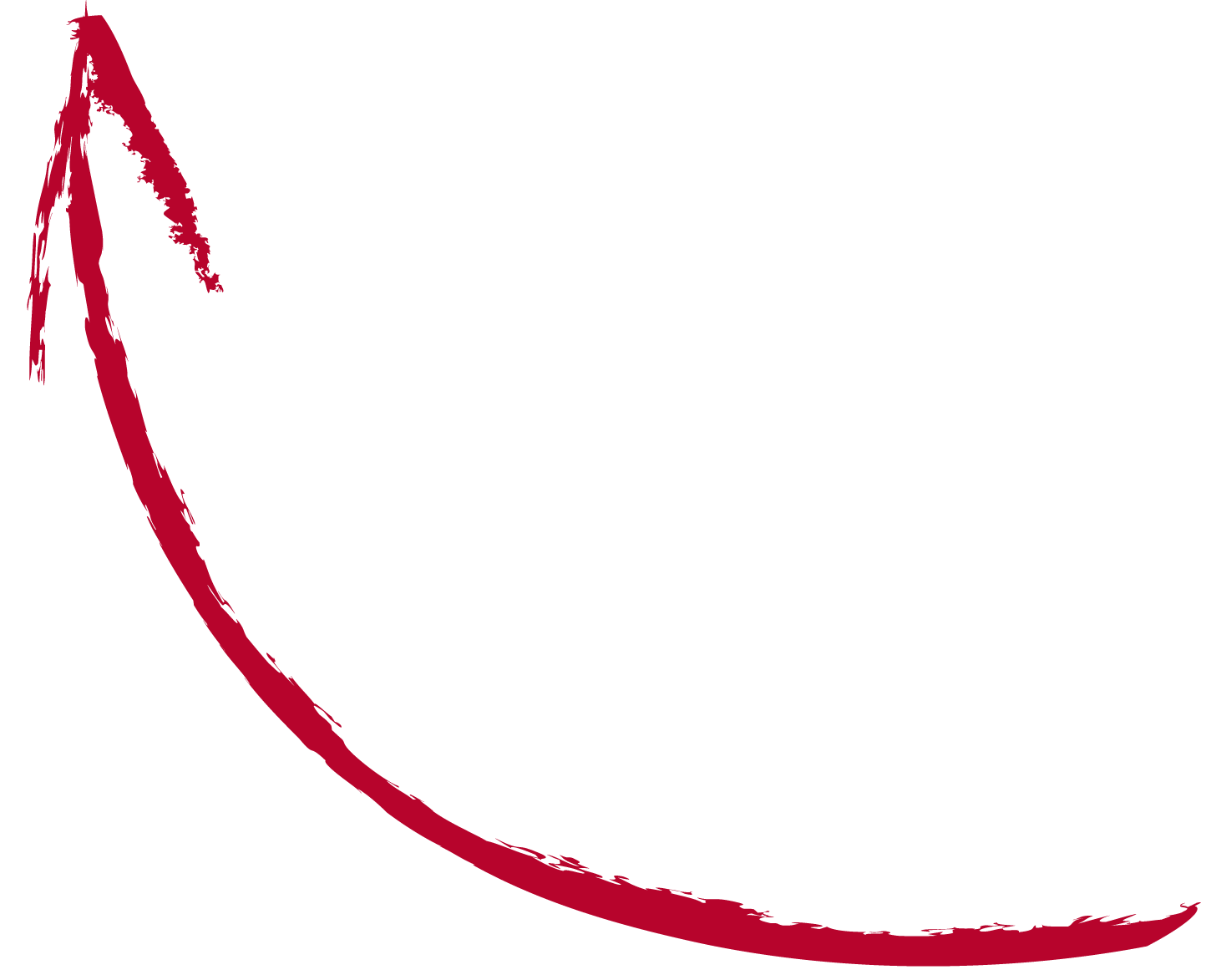 1444x1173 Arrow Simple Black Top Transparent Png