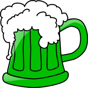 297x298 Green Beer Mug Clip Art