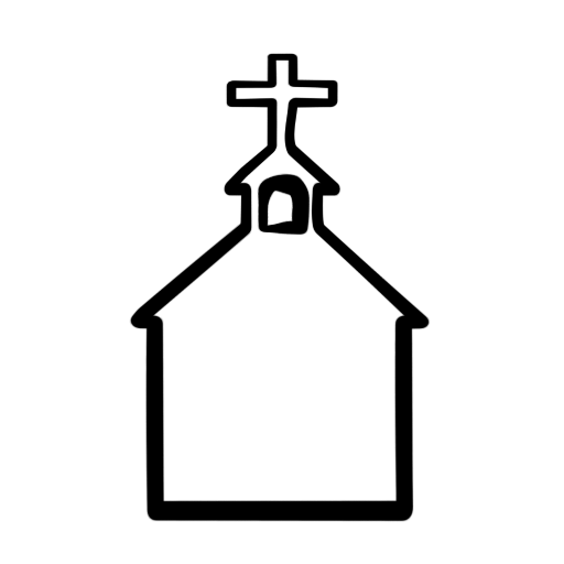 512x512 Free Church Clipart Black And White 101 Clip Art