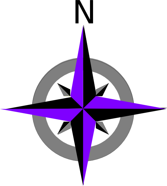 540x599 Rose Compass Clip Art