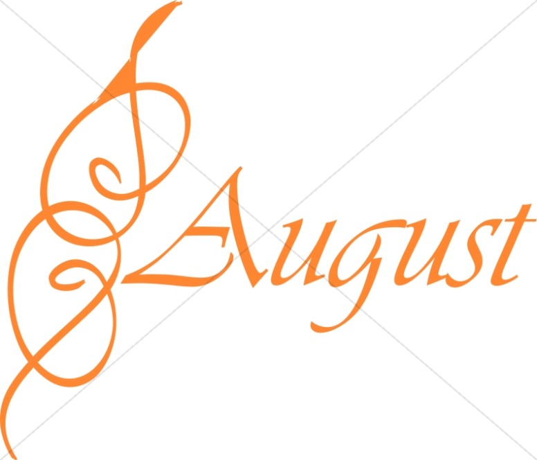 776x664 Christian Month Of August Clipart
