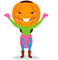 203x210 Free Halloween Clipart