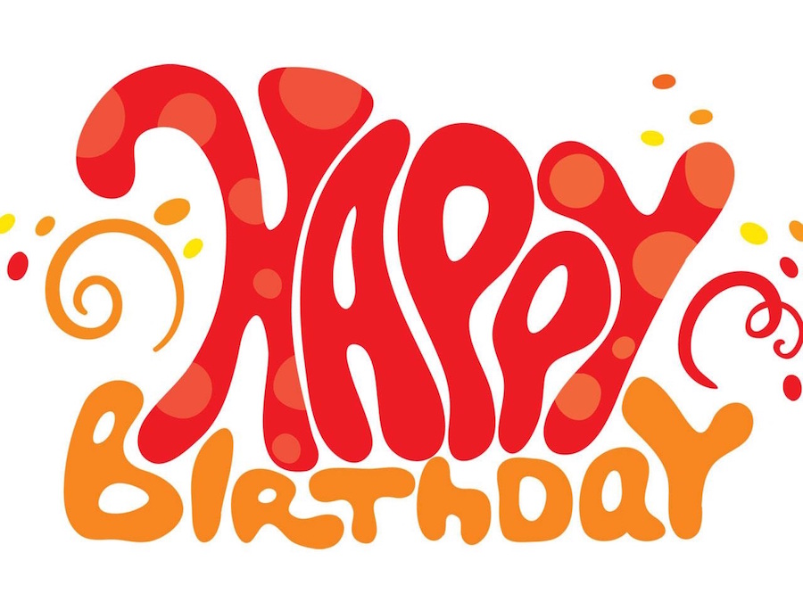 900x675 Happy Birthday October Clipart