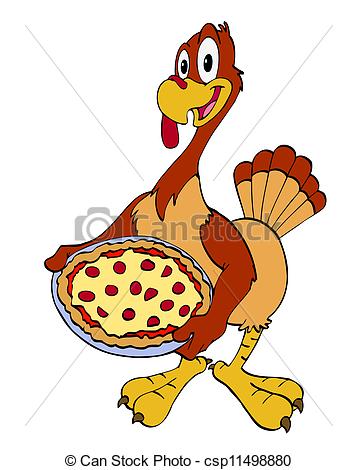 357x470 Thanksgiving Clipart Pizza
