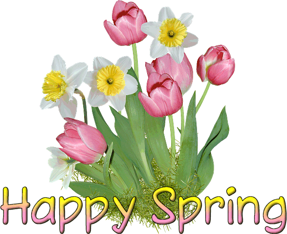 587x479 Happy Spring Clipart