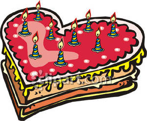 300x246 Heart Shaped Cake