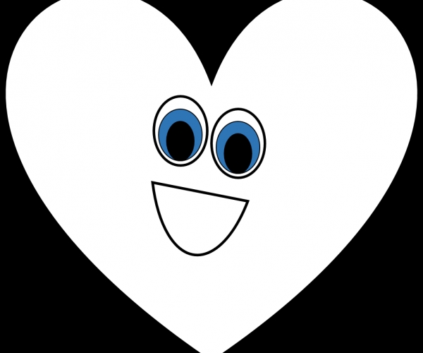 600x500 Dashing Heart Clip Art Pizza Pizza Heart Clipart Clipartfest Heart