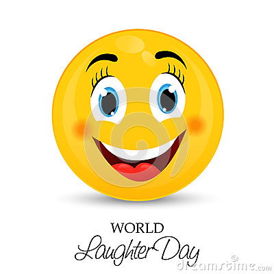 400x400 World Laughter Day Emoticon Clipart