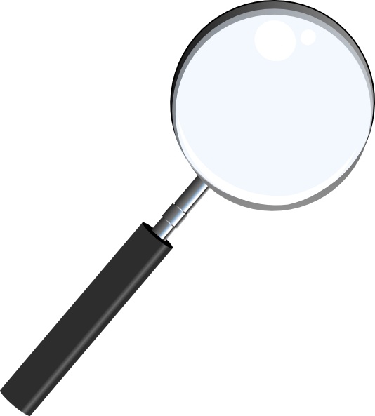 534x593 Magnifying Glass Clip Art Free Vector In Open Office Drawing Svg