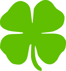 276x299 4 Leaf Clover Clip Art