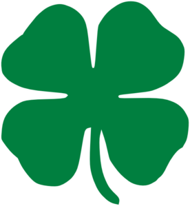 276x299 4 Leaf Clover Clipart No Background Clipartfest