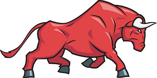 612x303 Bull Clipart Running Bull