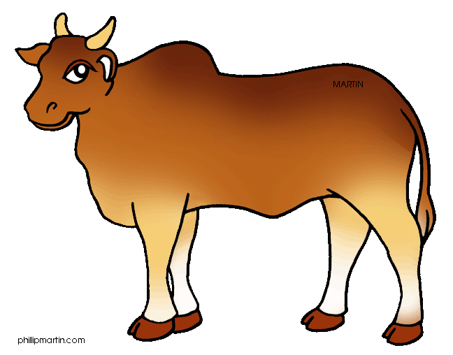 648x508 Clipart Bull
