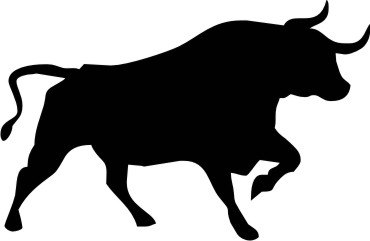 370x241 Fighting Bull Clipart
