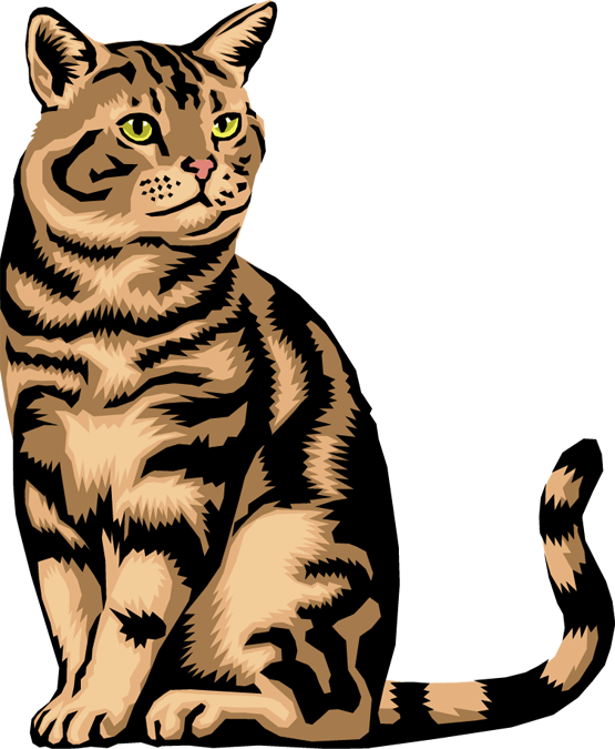 555x675 Free Clipart Of Cats Collection