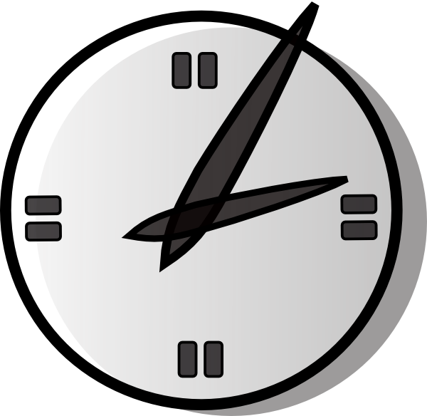 600x584 Clock Clipart Png