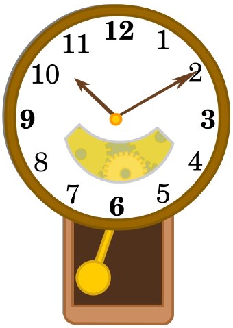340x479 Clock Clipart Rectangle