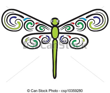 450x378 Dragonfly Clip Art