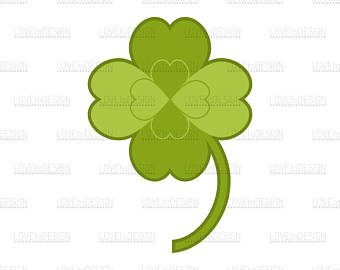 340x270 Four Leaf Clover Svg Etsy
