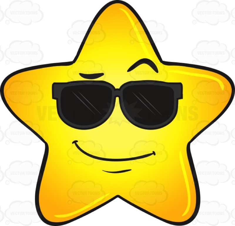 800x770 Smiley Clipart Gold Star
