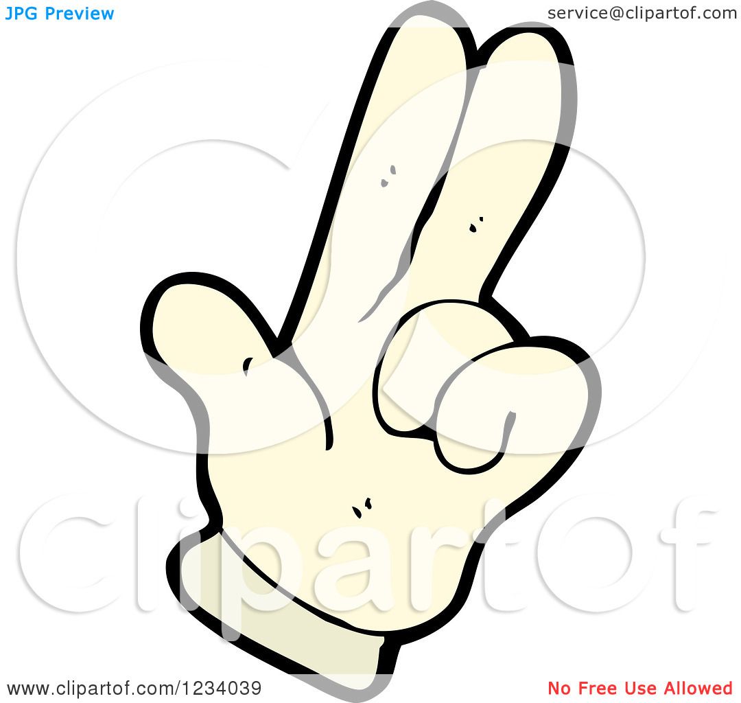 1080x1024 Clipart Of A Hand Holding Up Two Fingers