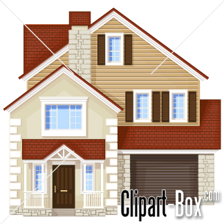 324x324 Front Of A House Clipart