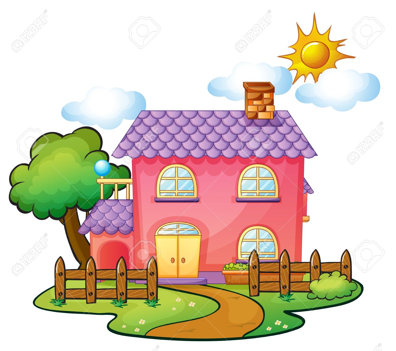 1300x1152 Pucca House Pictures For Kids