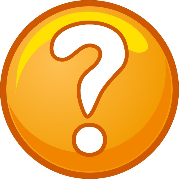 600x600 Office Clipart Question Mark