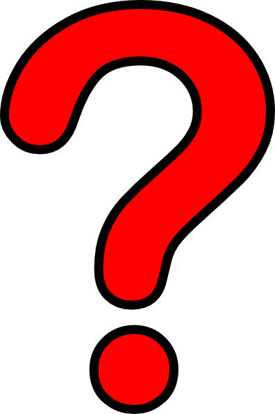 396x597 Question Mark Red Clip Art