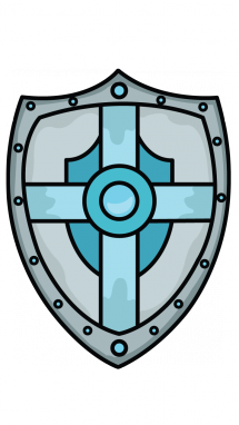 215x382 How To Draw A Knights Shield, Medieval Items, Easy Step By Step