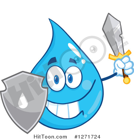 450x470 Water Drop Clipart