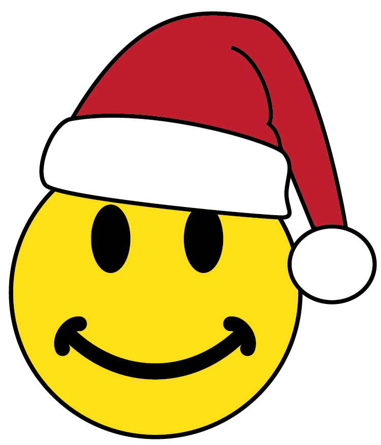750x877 Christmas Smiley Face Clipart