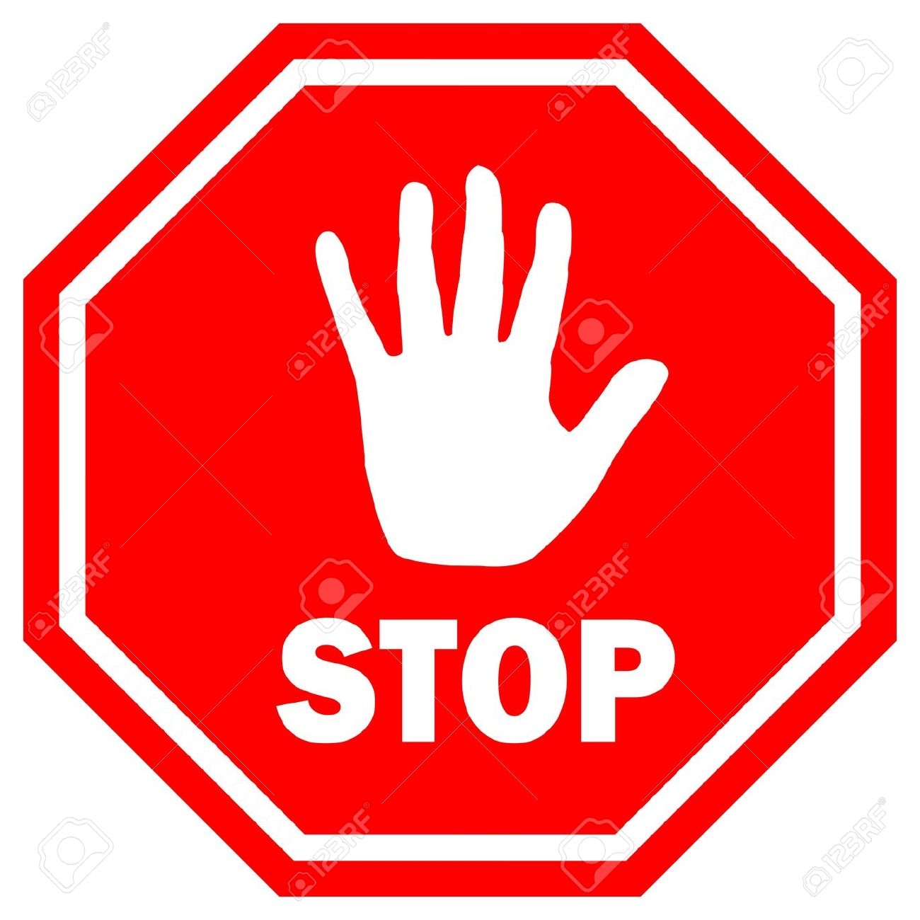 1300x1300 Clip Art Stop Sign