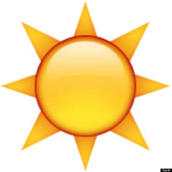 570x568 Sun Clipart Emoji