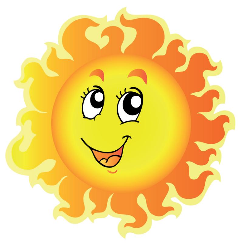 800x800 Sun Clipart Smiley Face