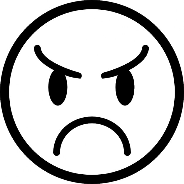 626x626 Angry Emoticon Face Icons Free Download