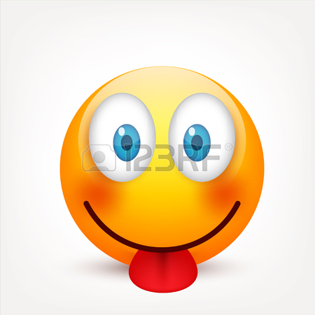 450x450 Smiley,emoticon. Yellow Face With Emotions. Facial Expression