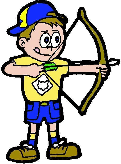 511x696 Cub Scout Archery Clipart Image